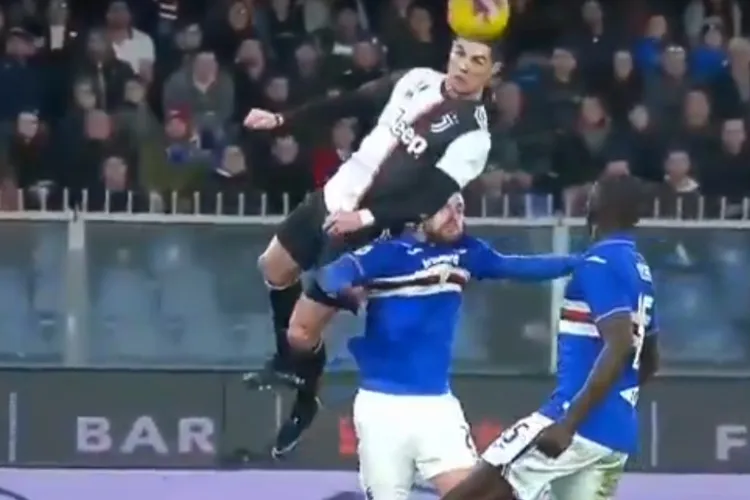 VIDEO - Gol stratosferic al lui Cristiano Ronaldo. La ce înălțime a sărit portughezul 