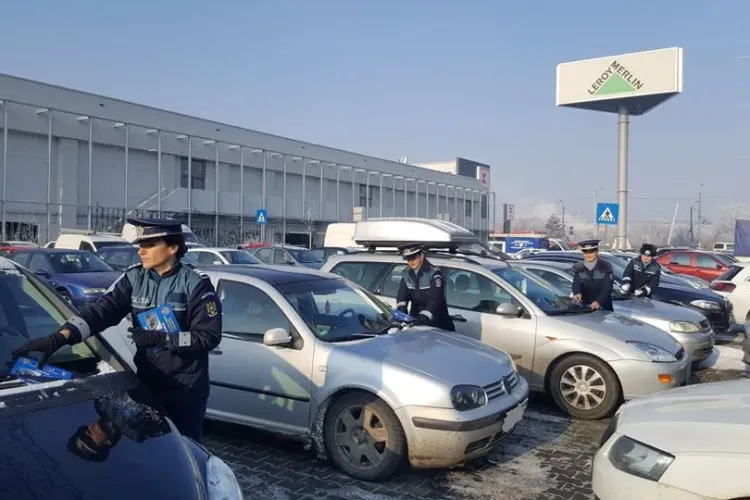 Acțiune pentru prevenirea furturilor din autoturisme în Mărăști FOTO