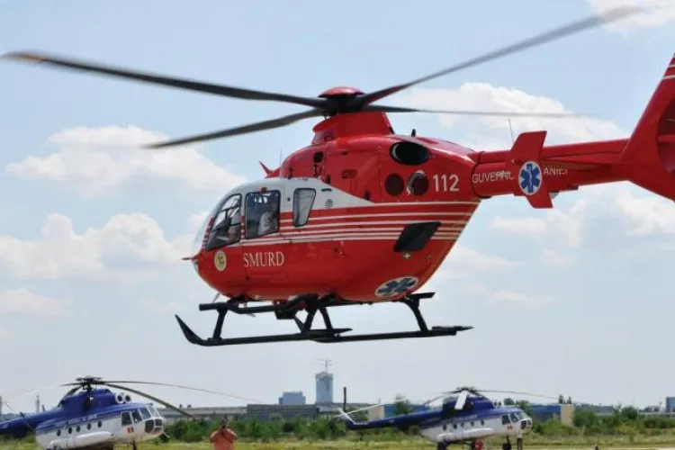 Elicopterele SMURD vor zbura și noaptea