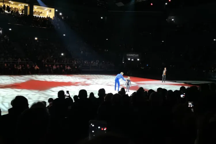 Kings on Ice la BT Arena! Spectacol grandios, dar GAFA cu gheața este de nepermis - VIDEO cu momentele magice de pe gheață