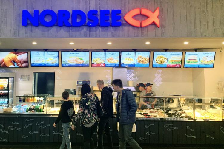 NORDSEE, cel mai mare lanț de restaurante din Europa specializate în pește și fructe de mare a deschis primul sau local din Cluj, la Iulius Mall