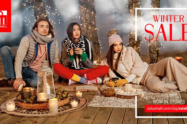 Vino să te bucuri de reduceri de până la 80% la Iulius Mall Cluj