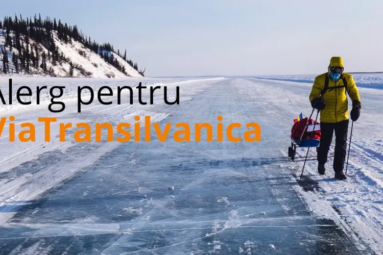 Tibi Ușeriu a terminat maratonul Yukon Arctic Ultra
