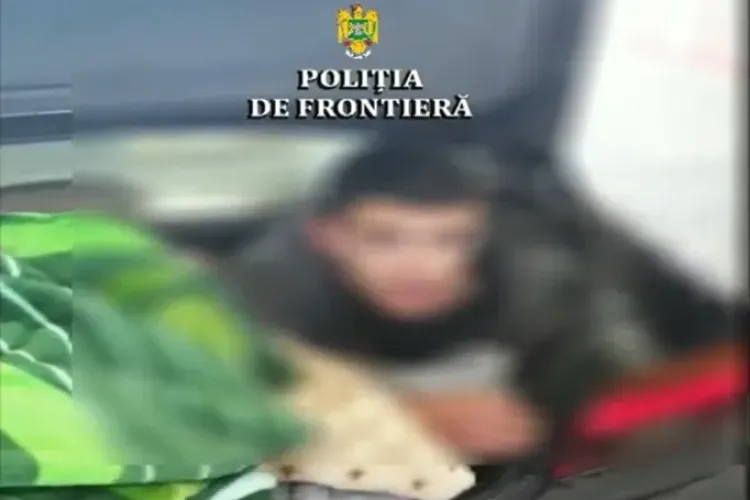 O mamă s-a ales cu dosar penal după ce a încercat să își scoată fiul pe ascuns din țară. L-a ascuns în portbagaj VIDEO