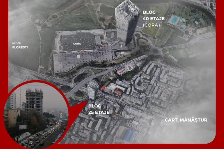 Dohotaru: Nu vrem ”pornhub” urbanistic la Cluj, cu 40 de etaje