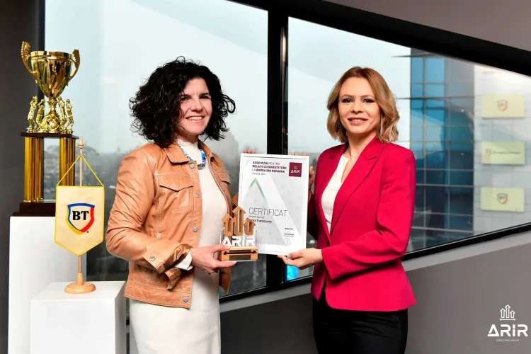 Banca Transilvania se alătură Asociației pentru Relații cu Investitorii la Bursă din România (ARIR)