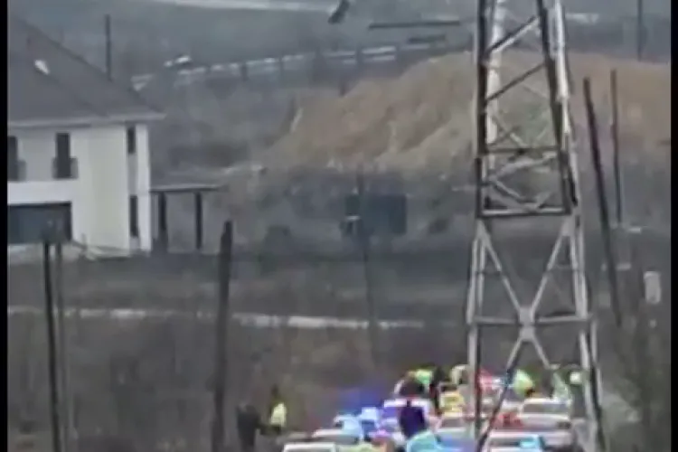 Momentul arestării interlopului Lingurar Marcu, care a pus pe jar poliția! Îl urmărea toată flota Poliției Rutiere - VIDEO