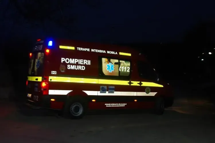Accident cu victimă pe centura Vâlcele-Apahida. O persoană a ajuns la spital