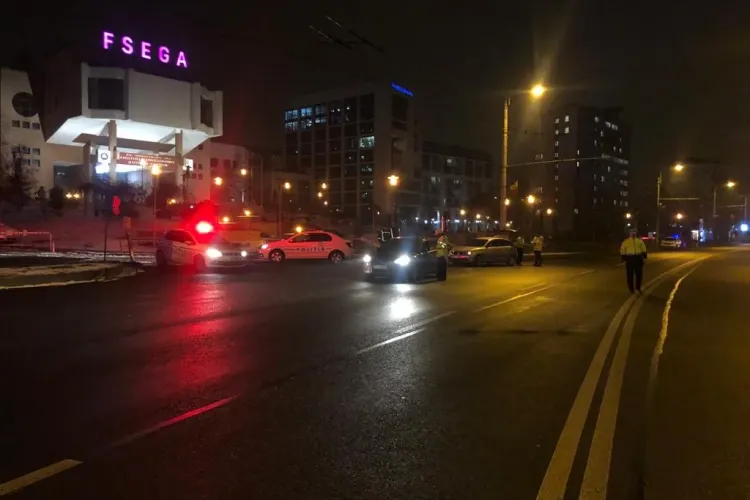 Razie de amploare la Cluj-Napoca, pe timp de noapte. Câte infracțiuni au constatat oamenii legii FOTO
