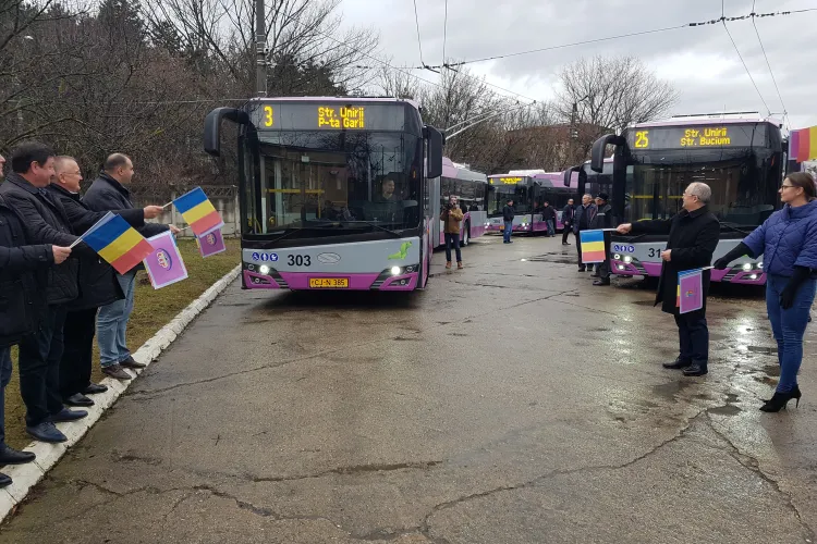 Clujul are 25 de troleibuze noi. Apar și curse noi, unele spre Emerson - VIDEO