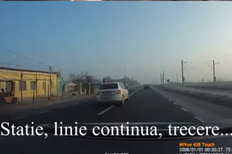 Șofer care se crede Schumacher, oprit de Poliție pentru a fi premiat. Karma lovește la Cluj - VIDEO