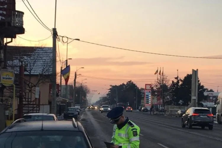 Razie de amploare în trafic la Cluj, la început de weekend. Câte amenzi s-au dat în doar câteva ore FOTO