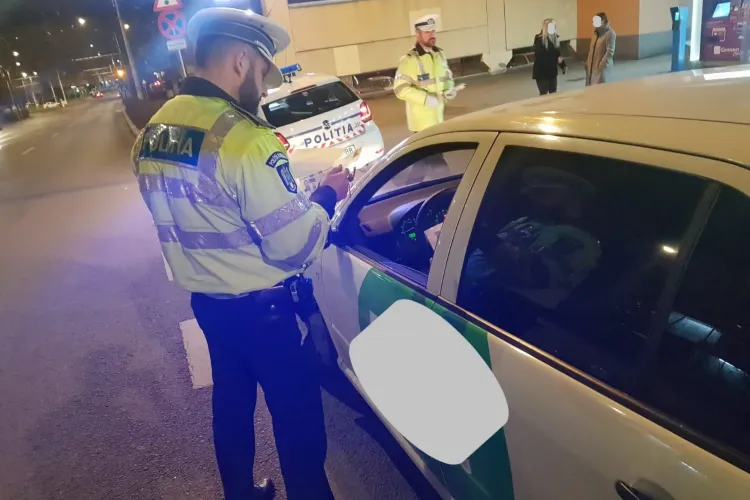 Controale de amploare în trafic la Cluj-Napoca. Aproape 100 de șoferi au fost amendați într-o singură zi FOTO