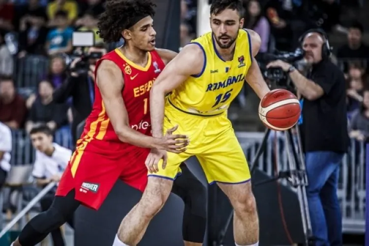 România învinsă de Spania la Cluj, în Grupa A din FIBA EuroBasket 2021