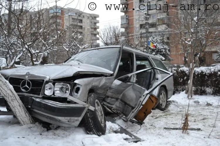 Accident grav pe Aurel Vlaicu! Trei persoane au fost ranite