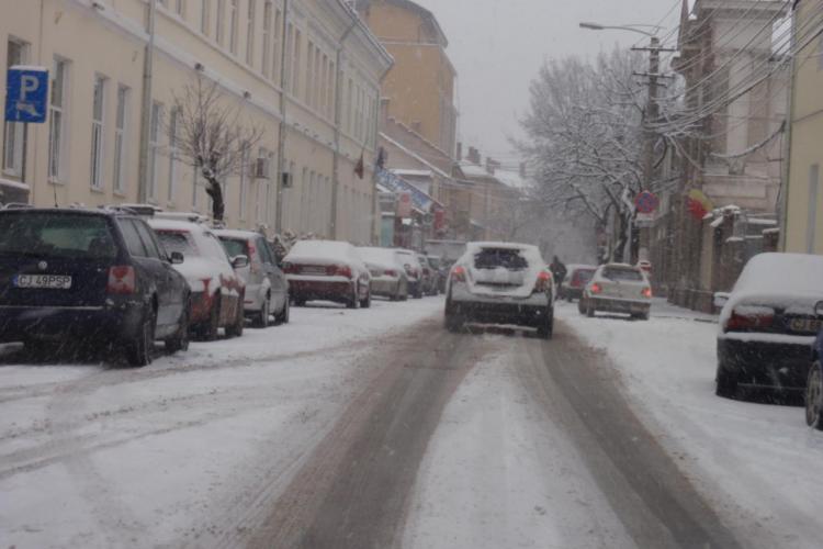 Fii reporter! Zapada de pe strazile din Cluj Napoca, fotografiata de clujeni - Galerie FOTO