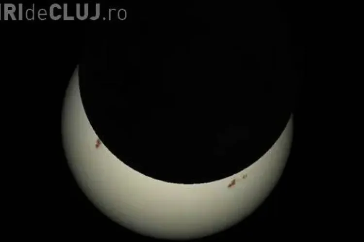 Eclipsa partiala de Soare din 4 ianuarie va putea fi vazuta foarte bine de la Cluj Napoca! VEZI aici cat dureaza si la ce ora incepe