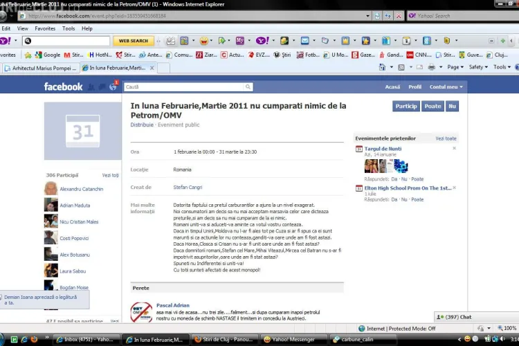 Soferii se unesc pe Facebook impotriva scumpirii carburantilor! Si-au facut pagina "In februarie/martie nu cumparati nimic de la Petrom/OMV!