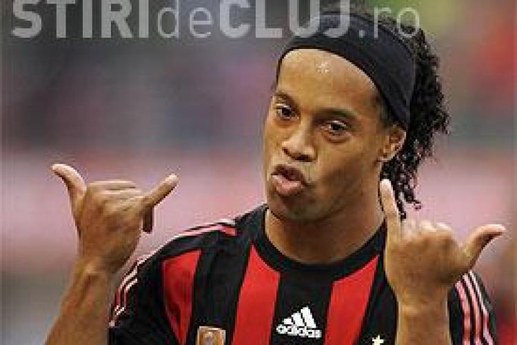 Ronaldinho pleaca de la AC MILAN si va juca probabil in Brazilia