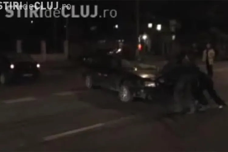 A lovit o persoana pe strada Corneliu Coposu si a fugit de la locul accidentului