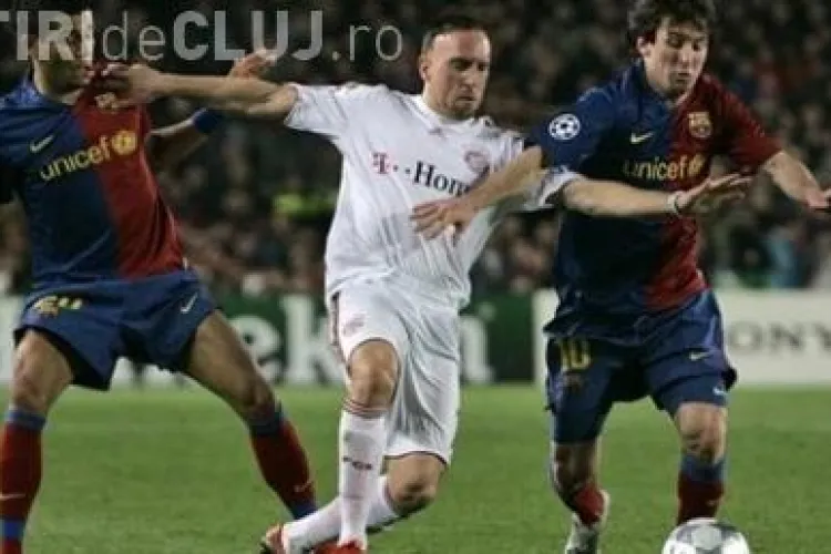 Ribery si-a luat un adversar in spate in timpul unui amical - VIDEO