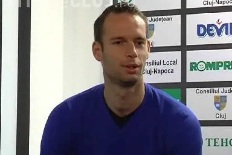 Octavian Abrudan: "Sunt convins ca la U Cluj va fi mai liniste decat la Steaua" - VIDEO