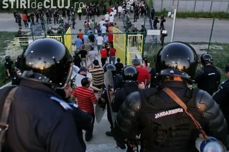 300 de misiuni pentru jandarmii din Cluj Napoca, in decembrie 2010