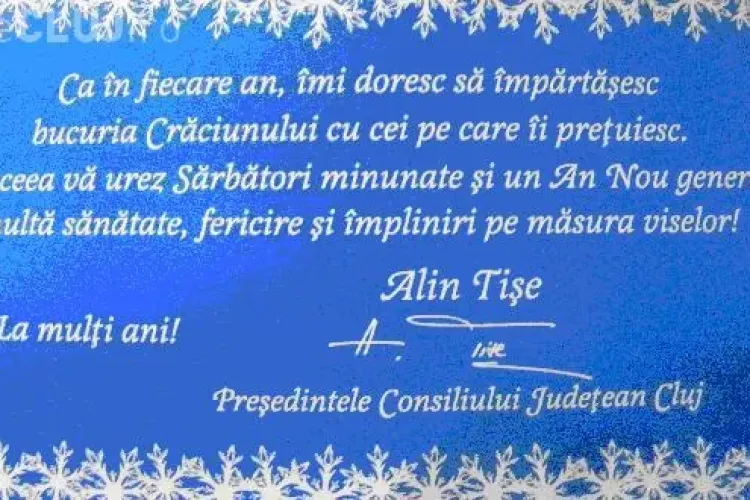 Tise, acuzat ca a impartit felicitari de Craciun prin Posta fara sa plateasca! A trimis 160.000 de felicitari si a platit 10% dntre ele