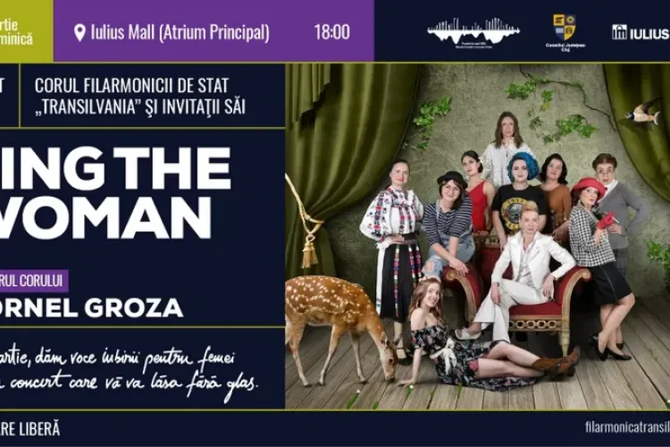 Sărbătorește 8 martie la concertul ”Sing the Woman” de la Iulius Mall Cluj