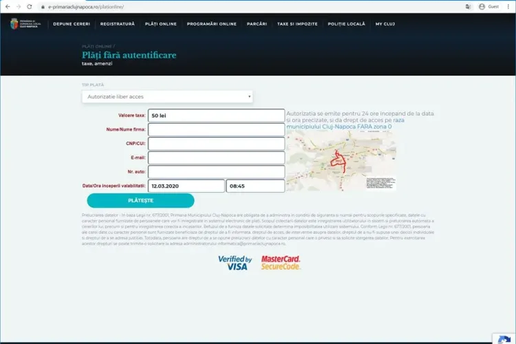 Lista completă a operațiunilor pe care le pot face clujenii ONLINE, fără a fi nevoie să meargă la Primărie