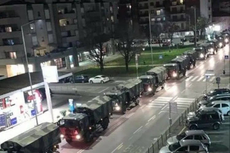 Imagini TRAGICE din Italia: ”O generație a murit în două săptămâni!” - VIDEO