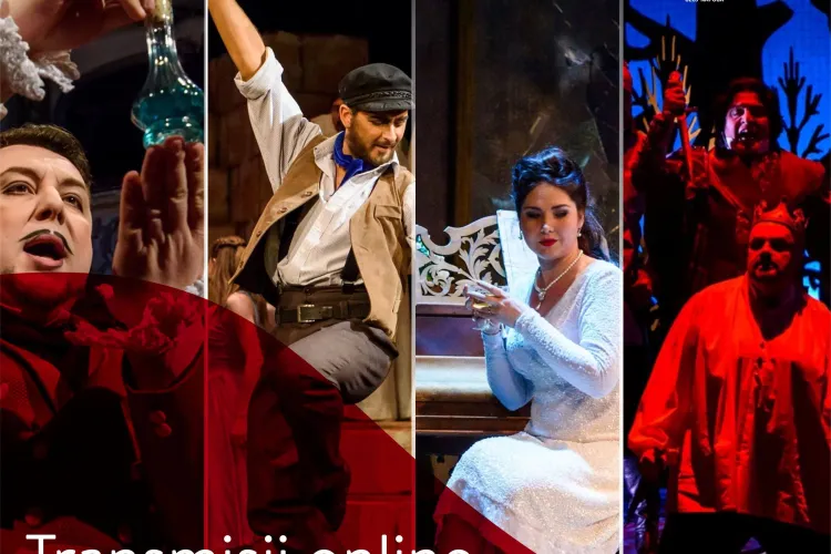 Opera Națională Română din Cluj-Napoca transmite online spectacolele, în perioada de stare de urgență