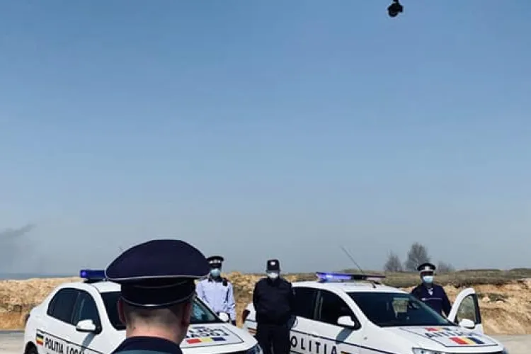 Polițiștii clujeni păzesc zonele de grătare cu dronele. Ce amenzi riscă cei care ies la iarbă verde FOTO