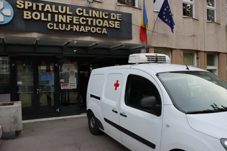 Bărboșii clujeni au livrat un aparat important de testare Spitalului Clinic de Boli Infecțioase Cluj