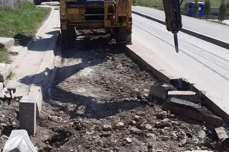 Străzi din Florești conectate la canalizare