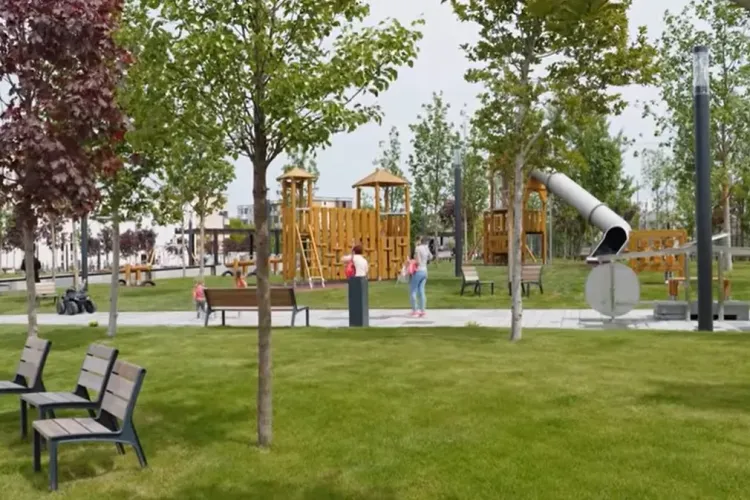 S-a deschis un nou parc la Cluj-Napoca. Cum arată VIDEO