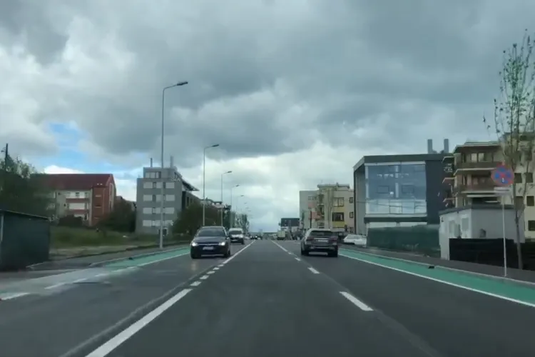 Cum arată strada Bună Ziua după modernizare. Încă nu a fost inaugurată oficial - VIDEO