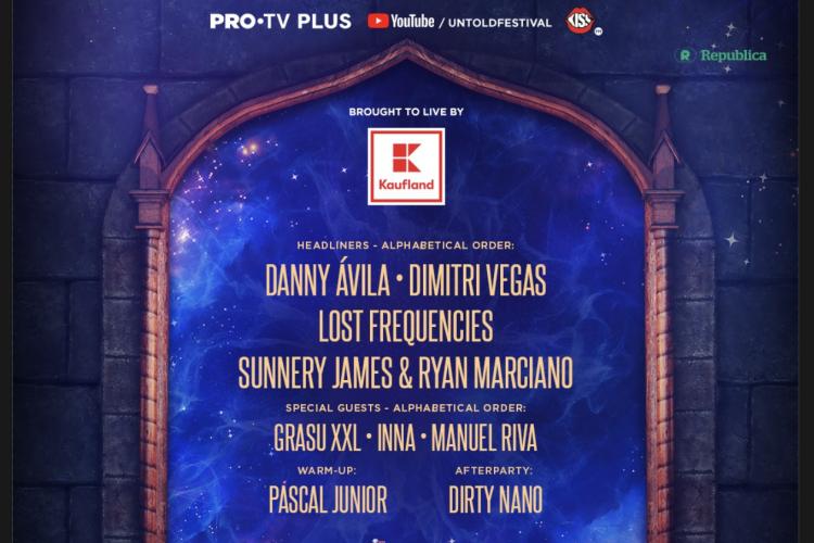 De 1 Mai, UNTOLD și PRO TV prezintă cel mai mare party de acasă, OVERNIGHT