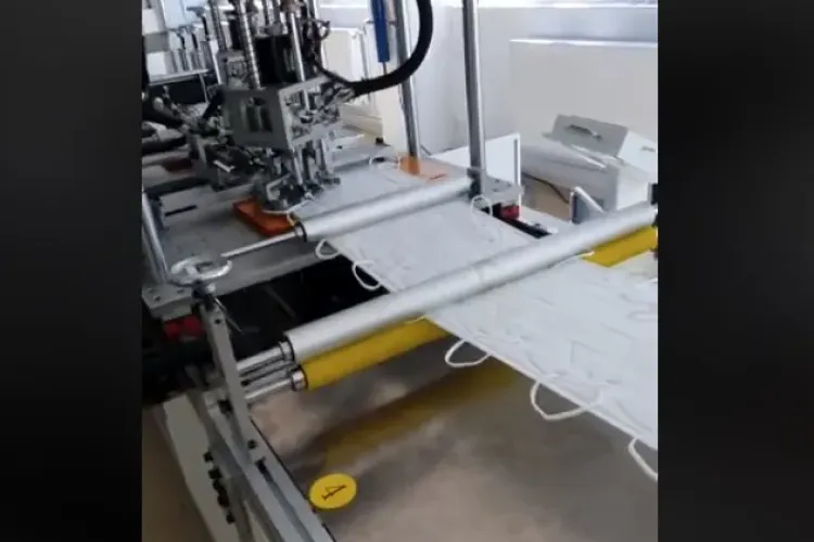 Romarm a început producția de măști de față FFP2 și FFP3 - VIDEO