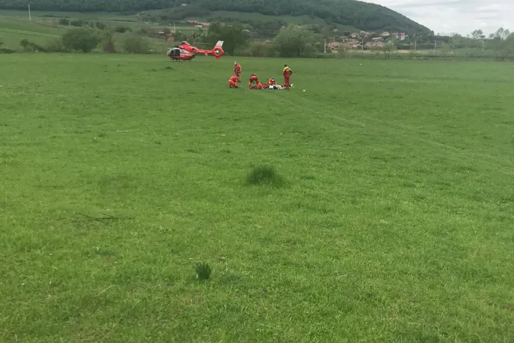 CLUJ: Alpinist căzut de la peste 20 de metri înălțime la Cheile Turzii! A fost nevoie de intervenția elicopterului SMURD FOTO/VIDEO
