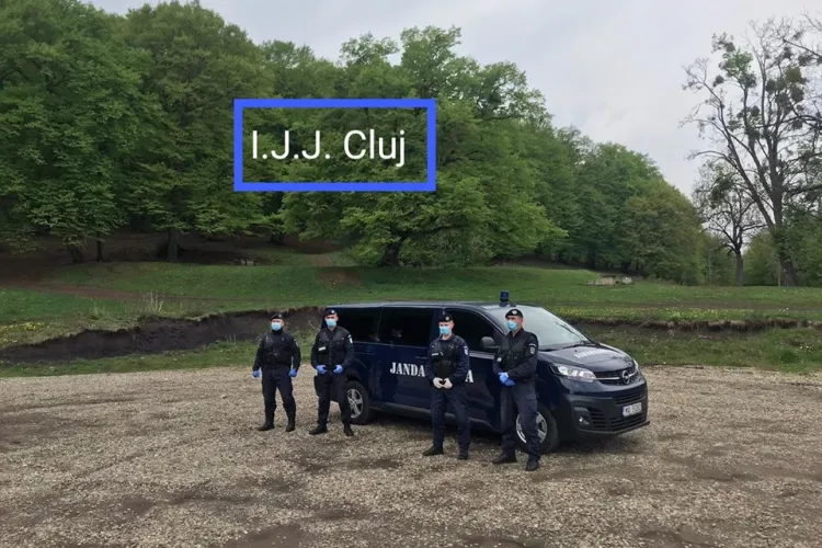 Jandarmii clujeni patrulează și păzesc zonele de grătare în minivacanța de 1 mai FOTO