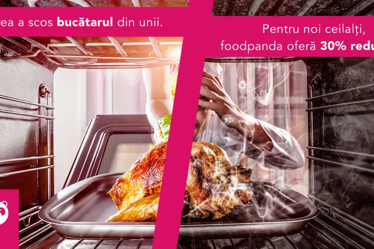 foodpanda susține afacerile clujene: 30% discount la produsele selectate din meniurile restaurantelor locale (P)
