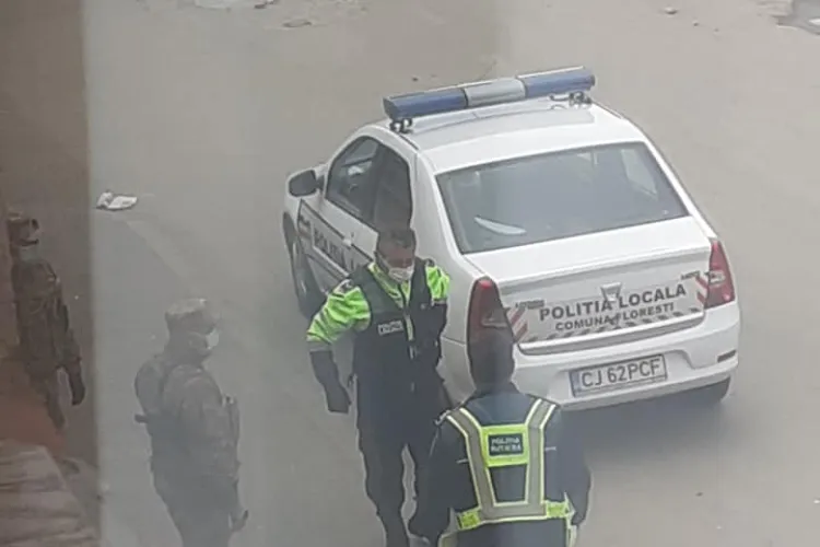 Polițist din Florești ”atins” cu o sticlă în zona inghinală și amenințat cu moartea în timp ce aplica ordonanța militară