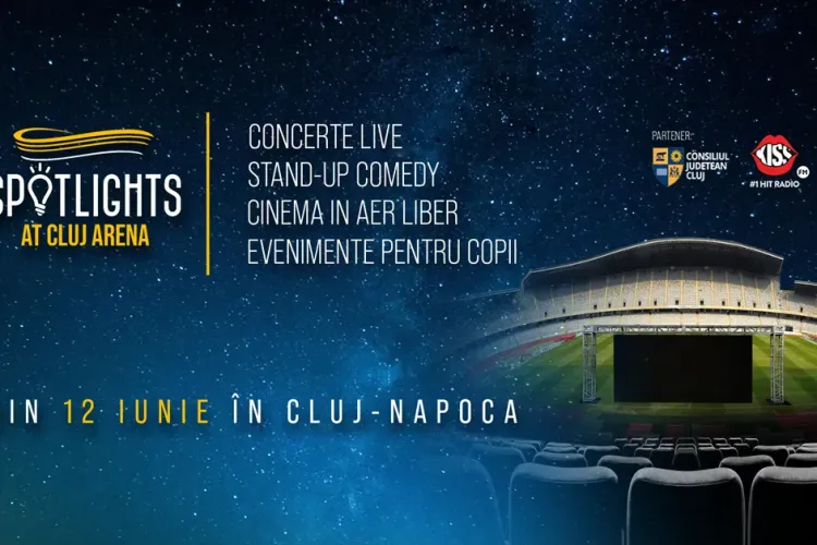 Cluj Arena se transformă temporar în teatru în aer liber. Ce spectacole vor avea loc