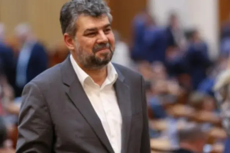 Șeful PSD, Marcel Ciolacu, nu poartă masca pentru că are deviație de sept