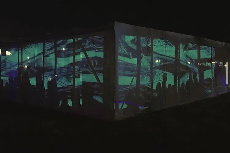 Proiecții video-mapping în centrul Clujului! Spectacolul are loc simultan în 10 orașe din țară