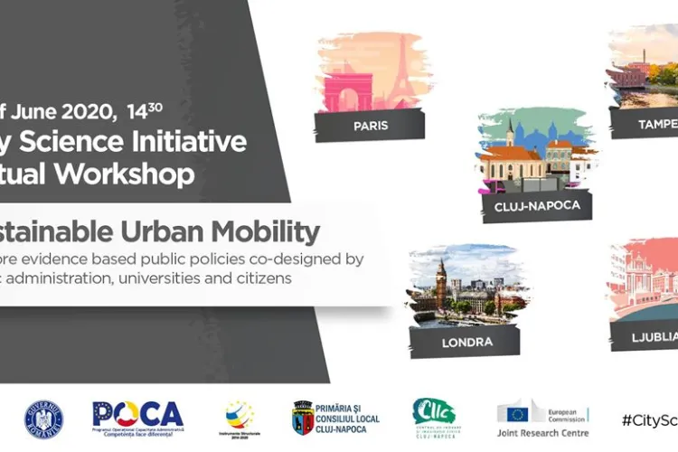 Webinar CIIC în cadrul rețelei europene City Science Initiative