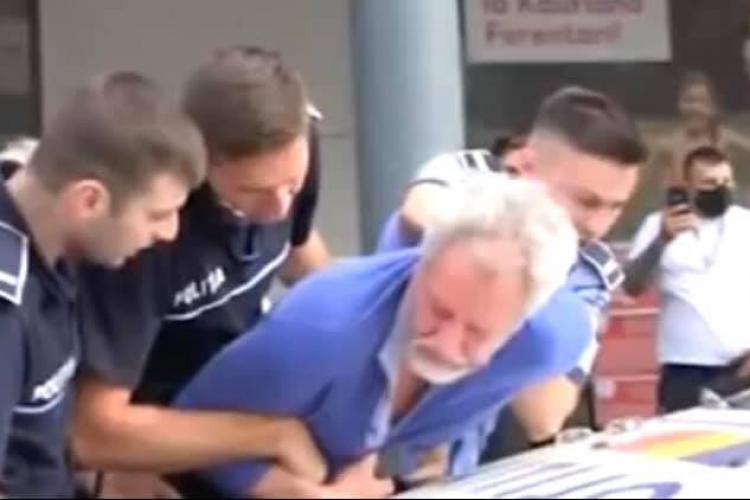 Bătrân arestat la Kaufland, după ce a refuzat termoscanarea - VIDEO