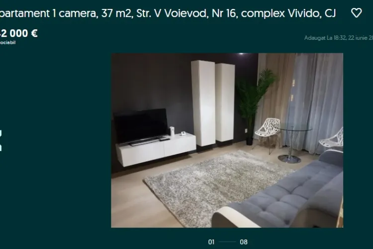 Ofertă de criză la Cluj: Apartament de 37 de mp lângă Iulius Mall la preț de vilă de lux 