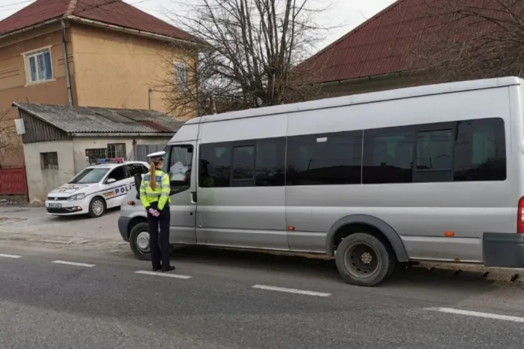 Razie de amploare în trafic la Cluj! Au fost vizați cei care efectuează transport de persoane FOTO